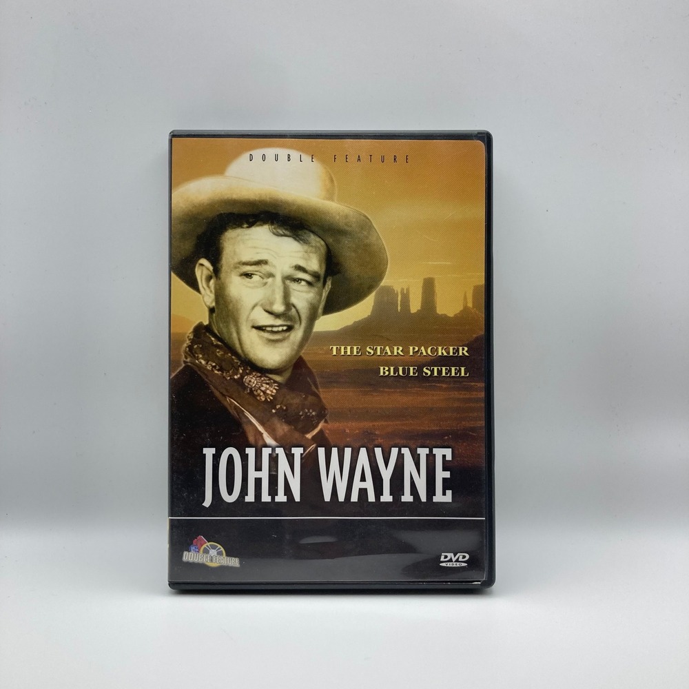 John Wayne Double Feature The Star Packer Blue Steel DVD Laserlight 82060Western